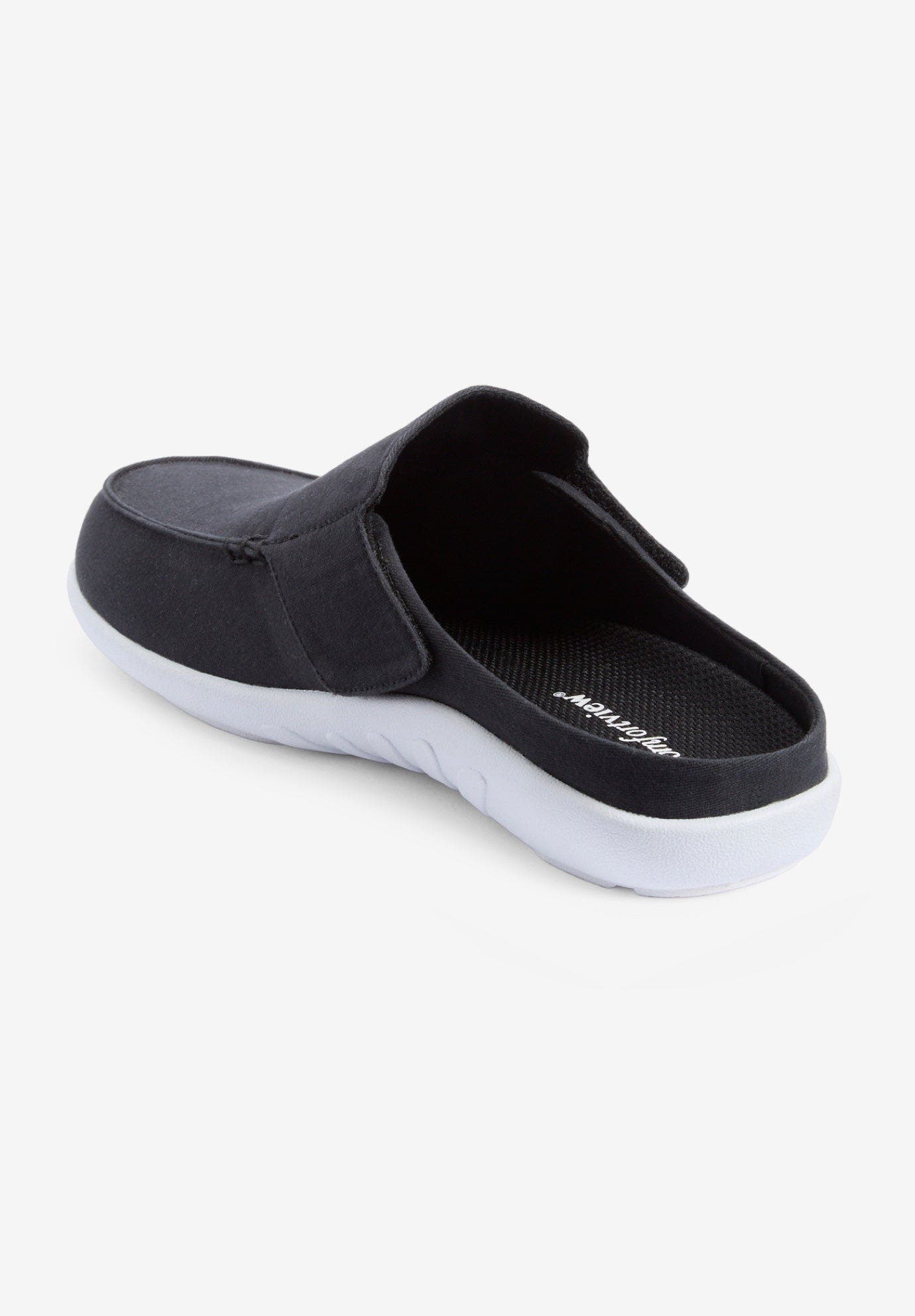 Comfortview The Niccola Arch Support Mule, Alternate, color, Black