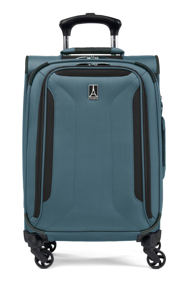 Pilot Air 2 21-Inch Expandable Spinner Carry-On Suitcase, Main, color, BLUE STEEL/ BLACK