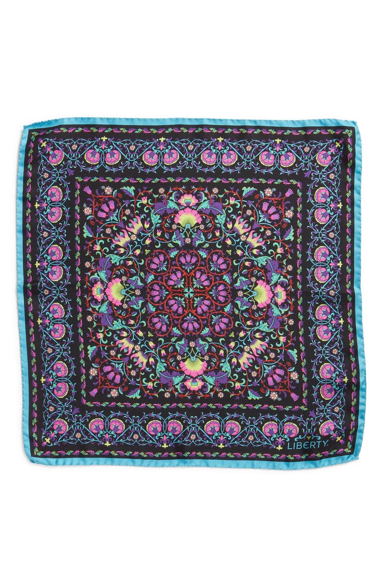 Liberty London Lodden Floral Silk Scarf, Alternate, color,