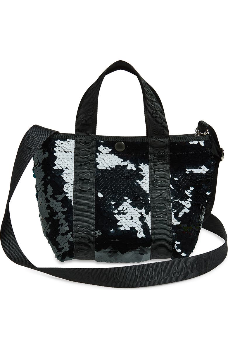 Undercover CHAOS/BALANCE Paillette Tote, Alternate, color, Black