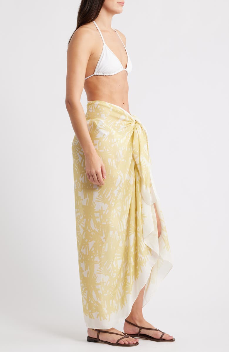 rag & bone Sally Sarong, Alternate, color, Yellow