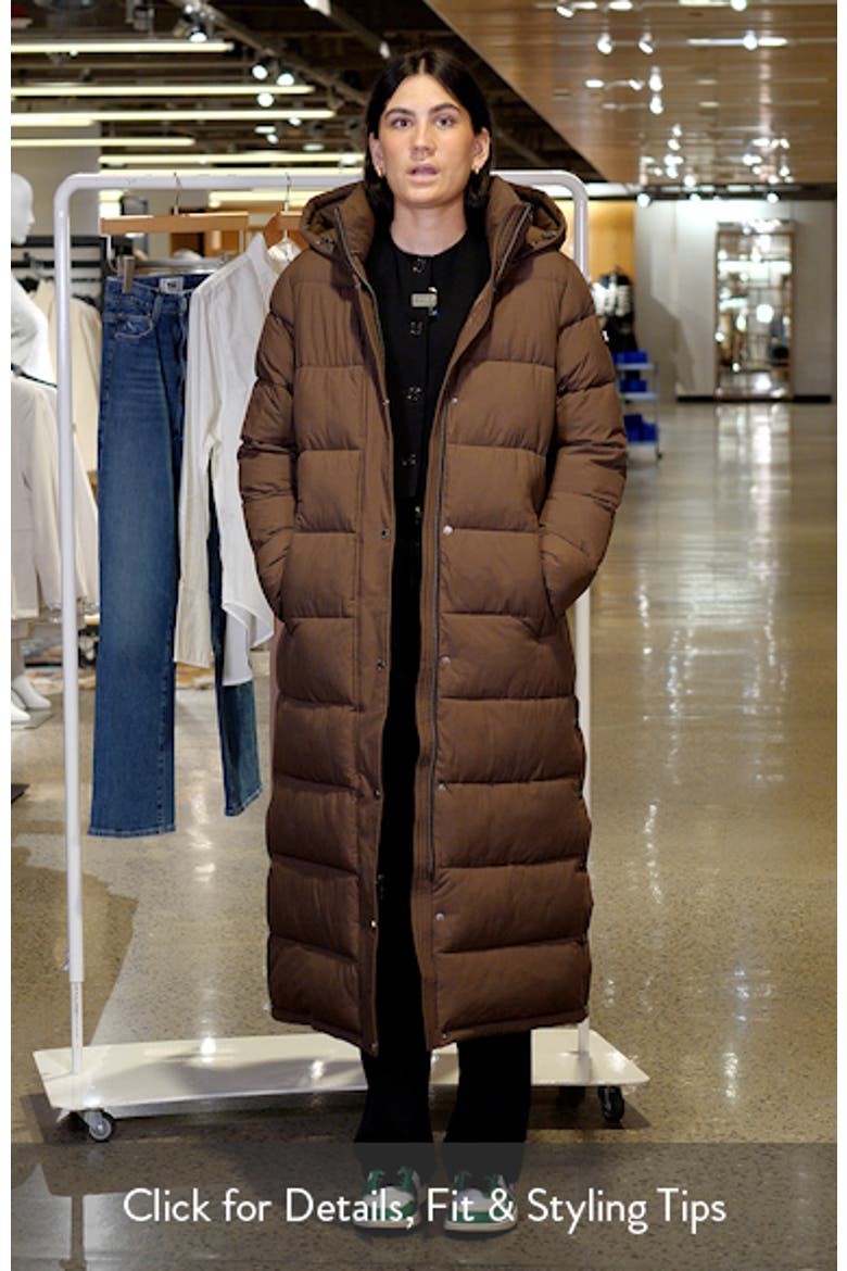 Long Puffer Coat video