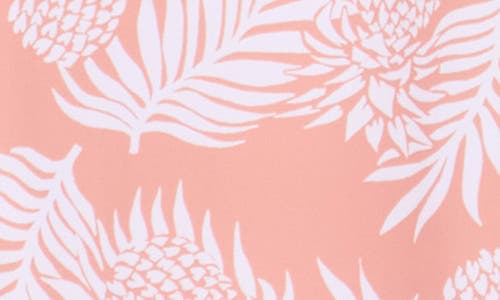 Reyn Spooner Pineapple Palm Polo In White