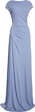 Erdem Draped Jersey Gown