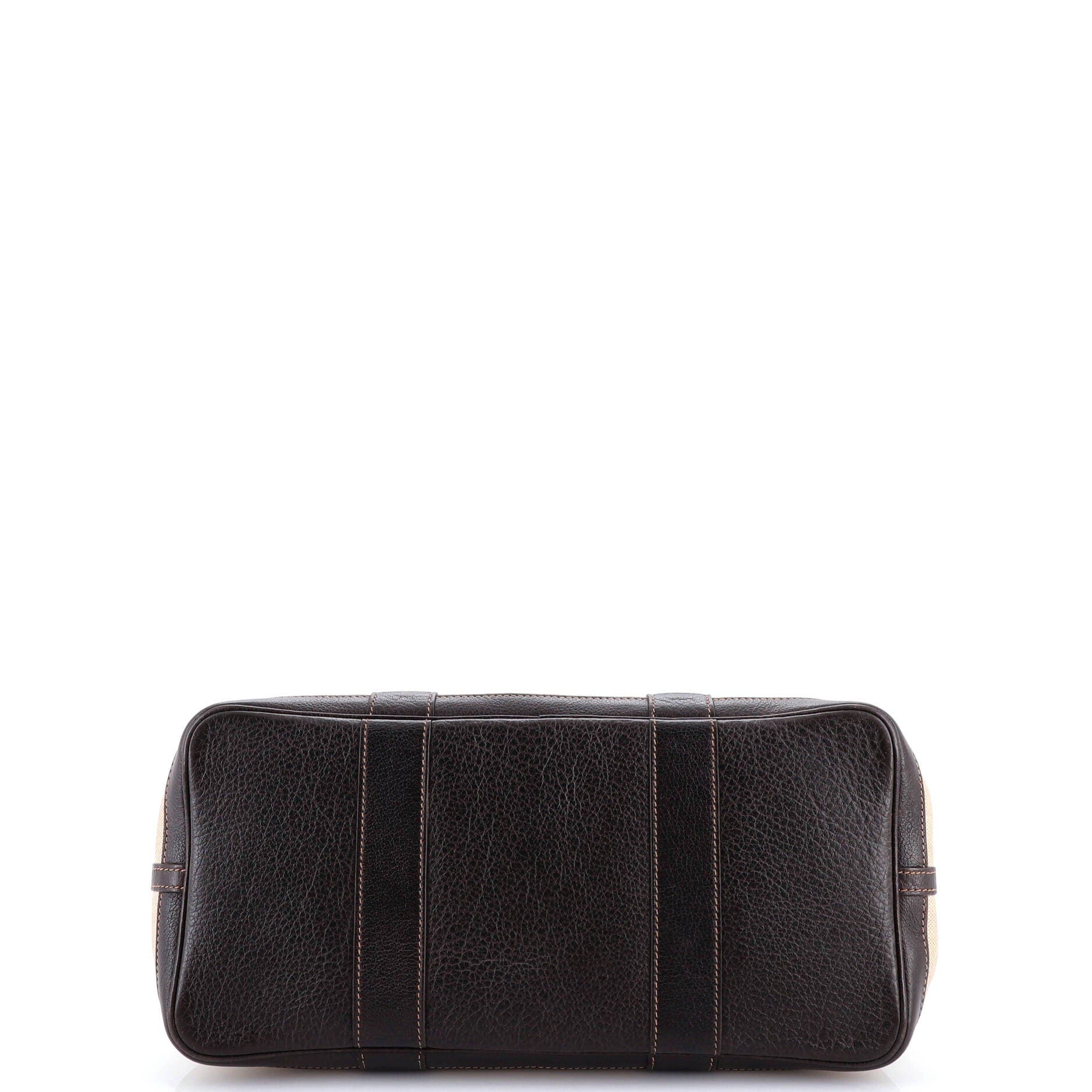 Pre-Owned Hermes Garden Party Tote Toile and Leather 36, Alternate, color, Ecru