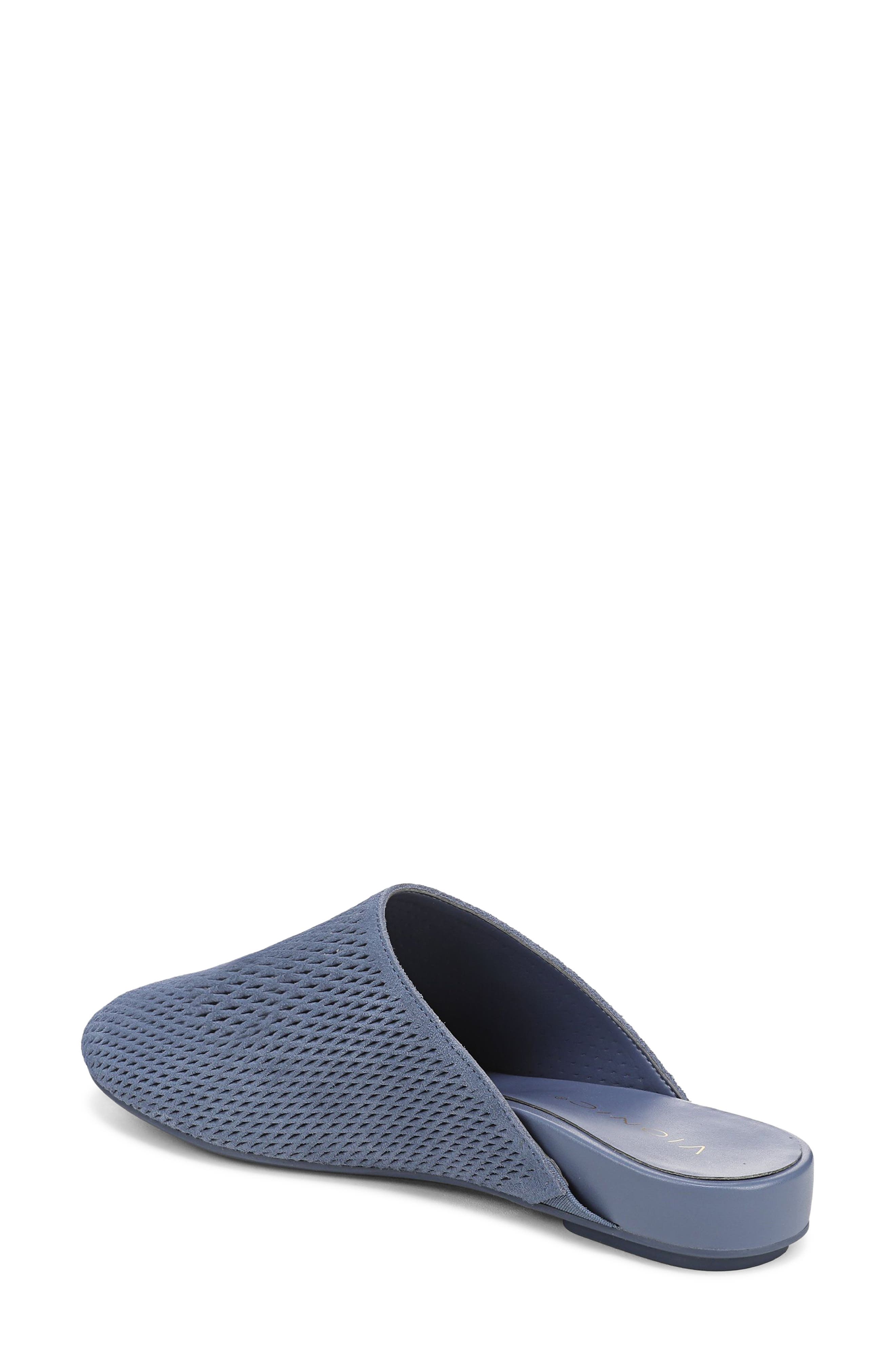 Vionic Opal Perforated Mule, Alternate, color, Pacific Blue