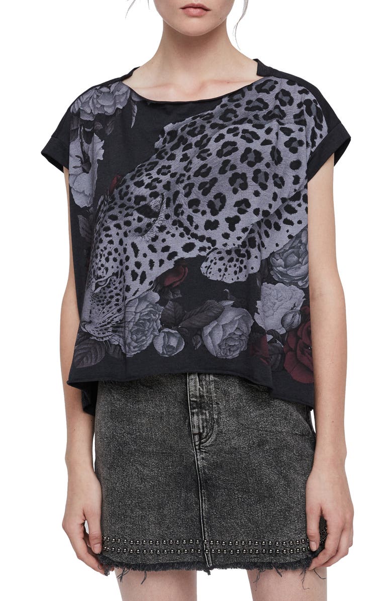 AllSaints Asha Pina Tee, Main, color,