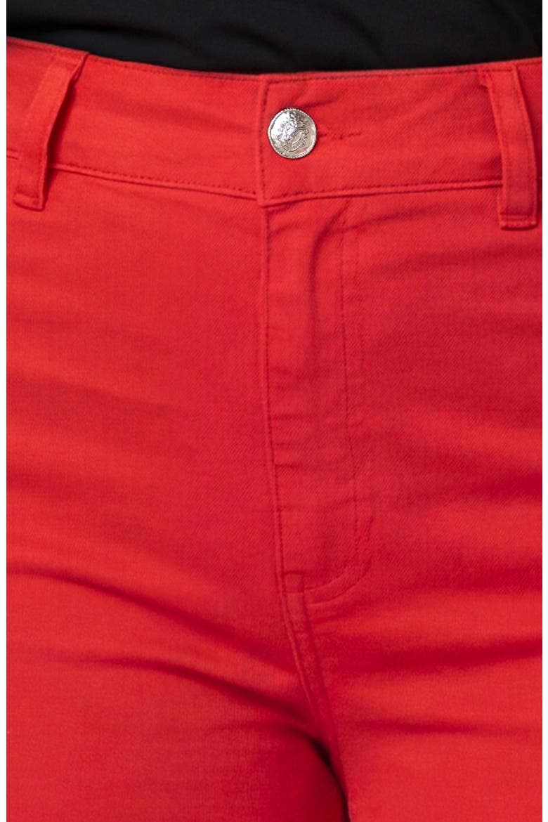 Lucy High Waist Bootcut Jeans, Alternate, color, SUNDANCE RED