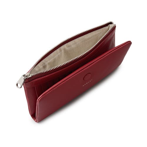 Radley Mallow Street Large Bifold Wallet In Burgundy