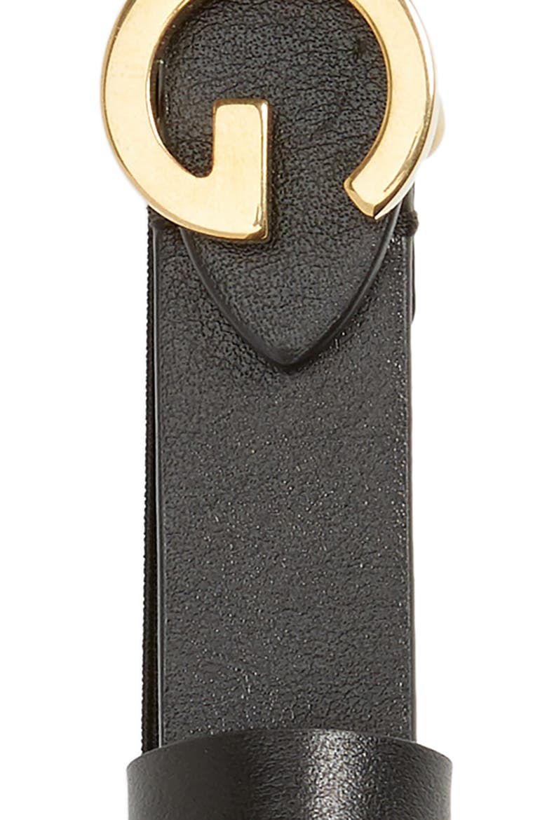 Logo Stretch Belt, Alternate, color, NERO