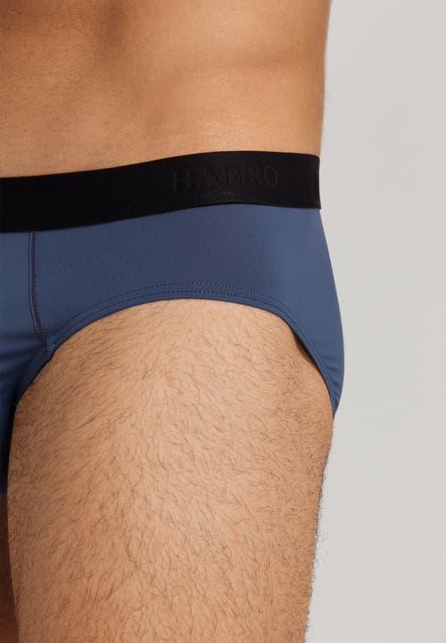 Hanro Micro Touch Brief In Vintage Indigo