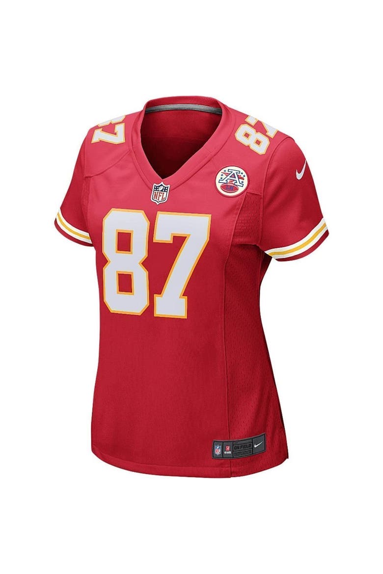 Women's Nike Travis Kelce Red Kansas City Chiefs Game Player Jersey, Alternate, color, RED