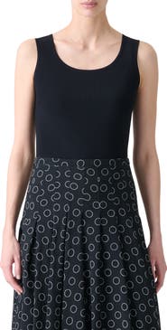 Akris punto Fitted Sweater Tank