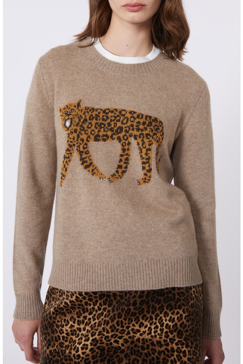 Tunica Jacquard Sweater, Alternate, color, TURTLEDOVE