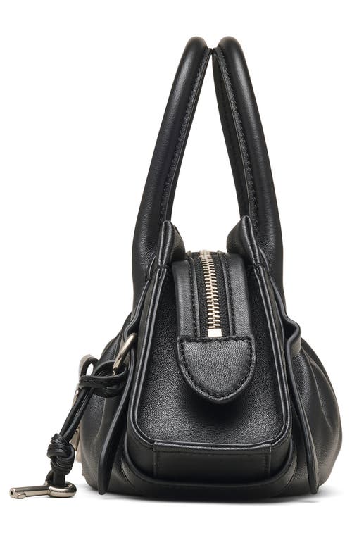 Marc Jacobs The Small Christina Leather Satchel Bag In Black