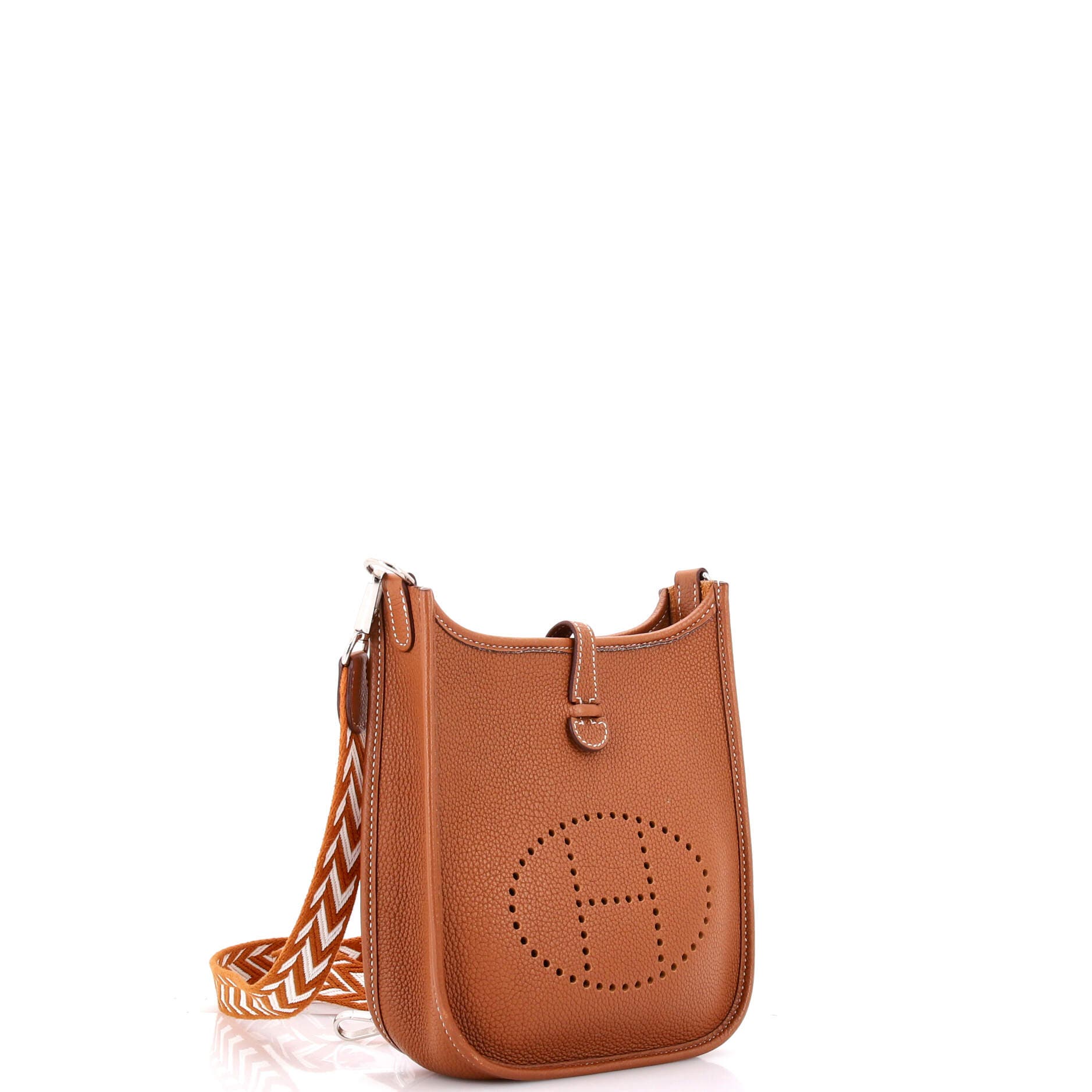 Pre-Owned Hermes Evelyne Bag Gen III Maurice TPM, Alternate, color, Gold