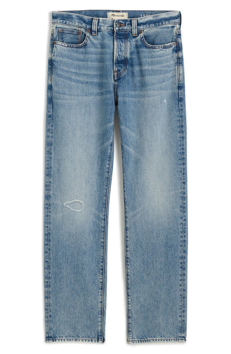 Madewell 1991 Straight Leg Jeans, Alternate, color, Bowen Wash