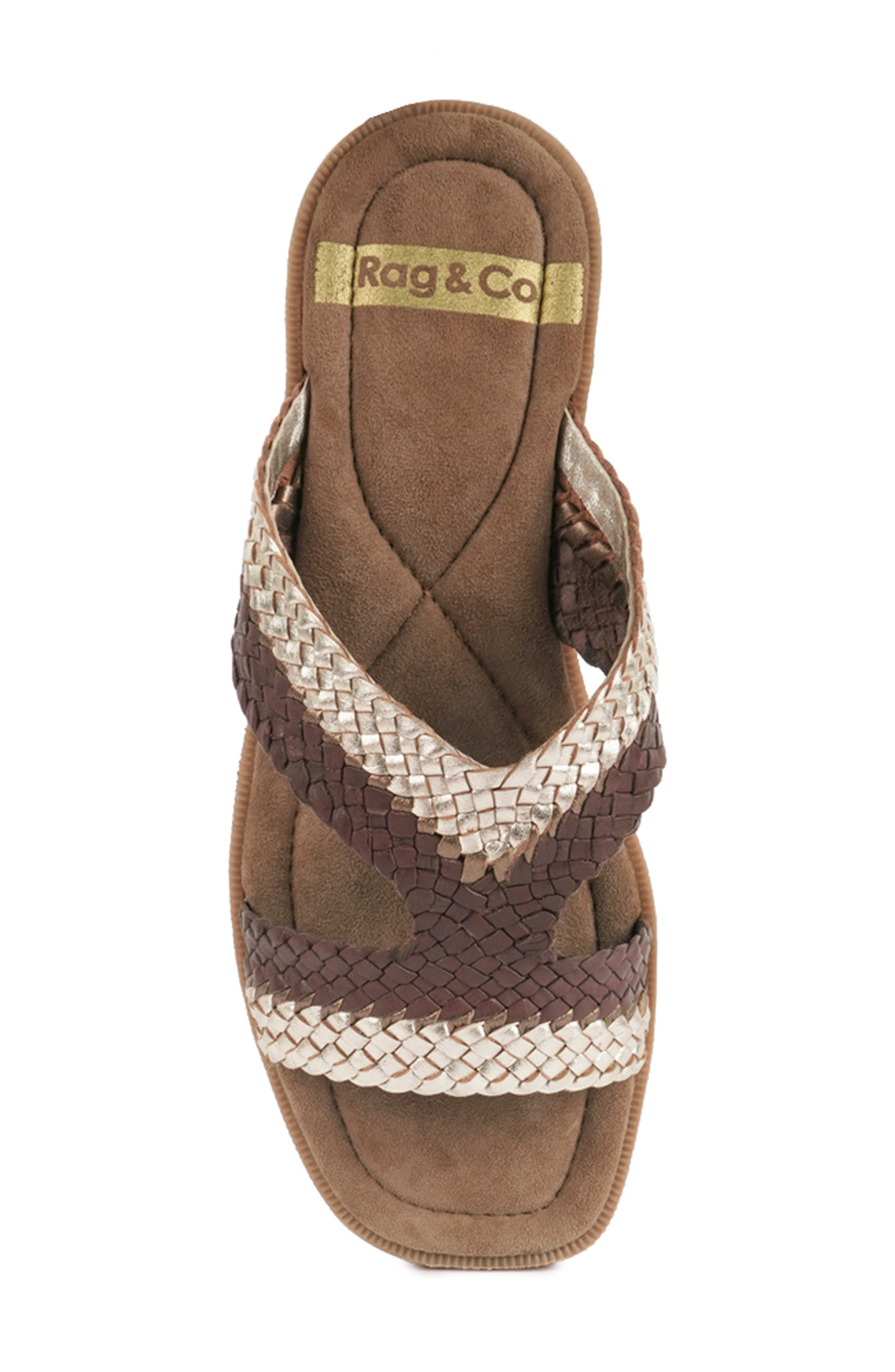 Rag & Co Eirata Sandal, Alternate, color, 