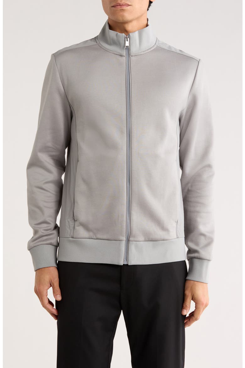 Shepherd Zip Jacket, Main, color, SILVER GREY