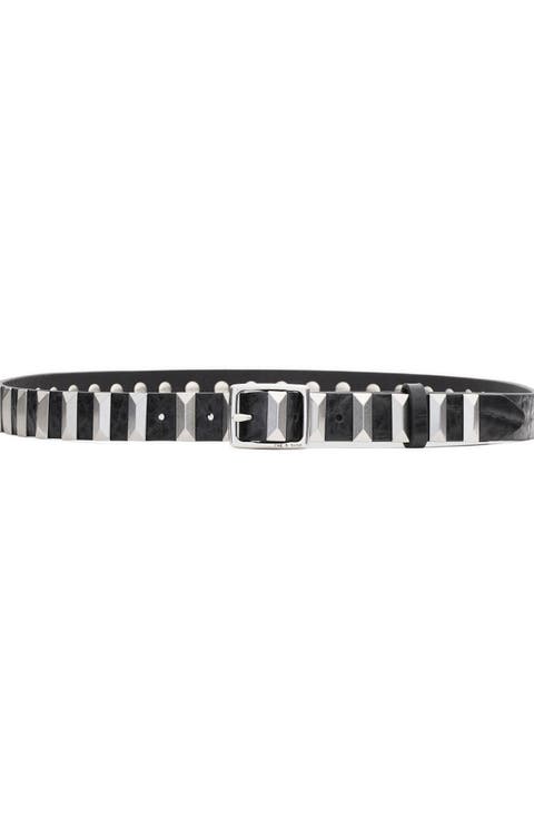 Baby Boyfriend Stud Leather Belt