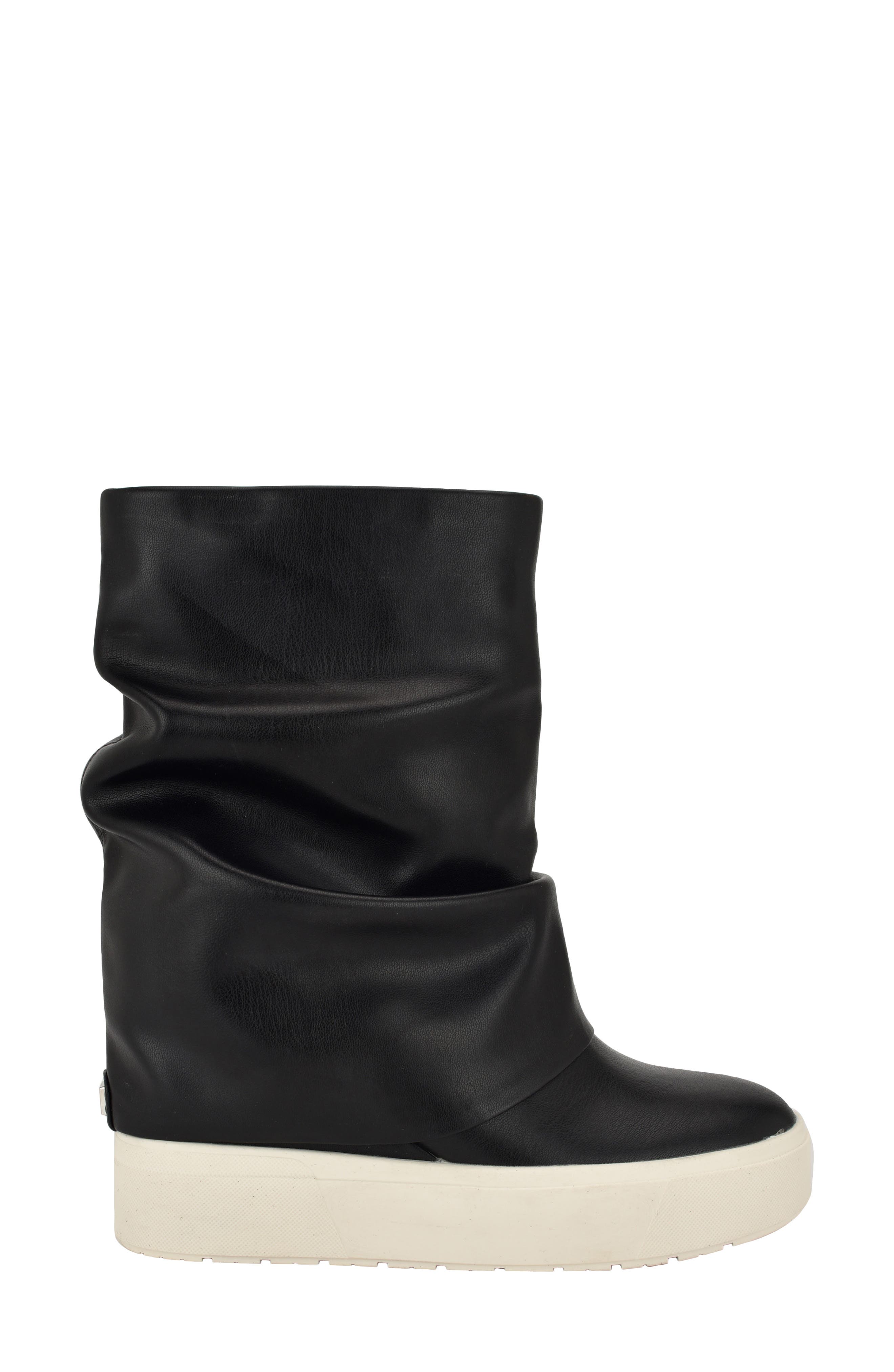 GUESS Guinna Hidden Wedge Bootie, Alternate, color, Black 001