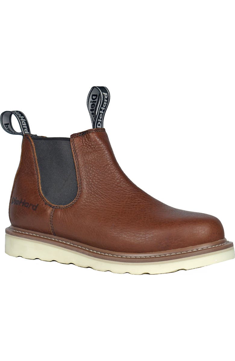 DieHard Colt Soft Toe Goodyear Welt Work Boot Rust, Main, color, Deer Tan