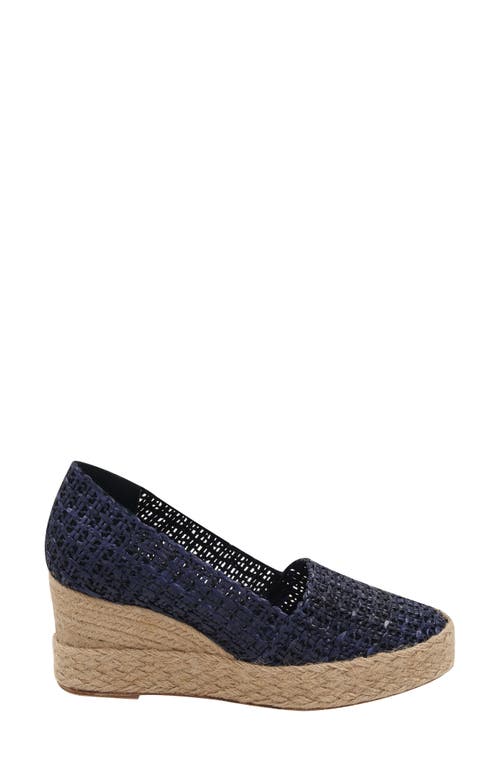 Andre Assous André Assous Patti Espadrille Wedge In Blue