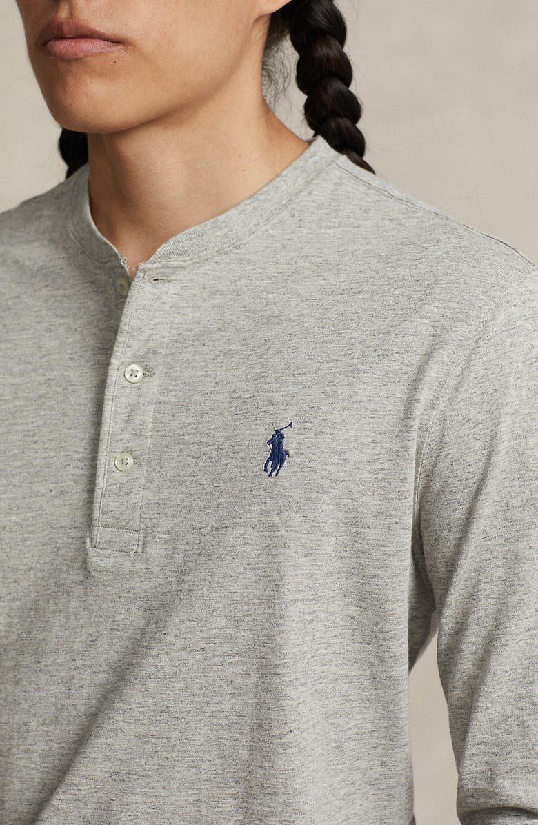 Polo Ralph Lauren Slub Jersey Henley, Alternate, color,