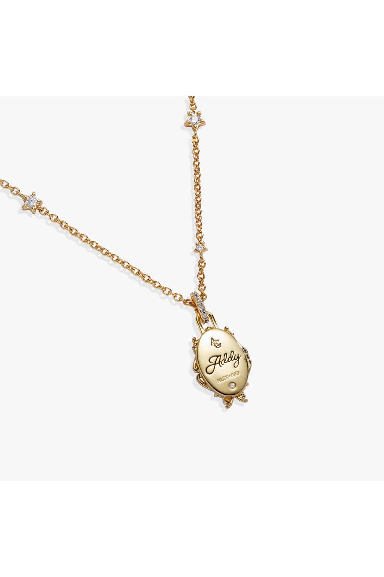 American Girl® Addy 'Resilient' Locket Necklace, Alternate, color, Gold