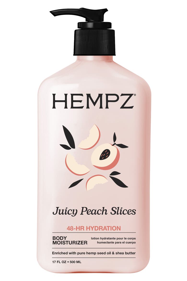 Juicy Peach Slices Body Moisturizer, Main, color, NO COLOR