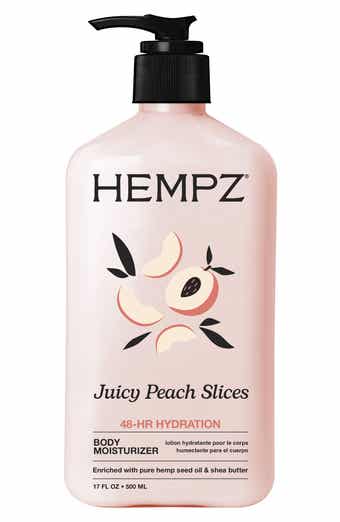 HEMPZ Juicy Peach Slices Body Moisturizer