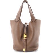 Pre-Owned Hermes Picotin Lock Bag Clemence MM