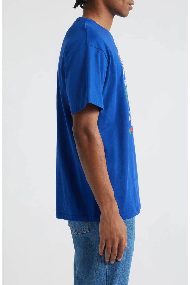 Stones Spaceman Logo Graphic T-Shirt, Alternate, color, SODALITE BLUE