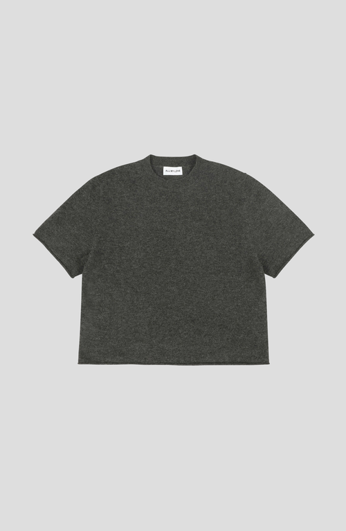 All My Love Ava Top In Charcoal