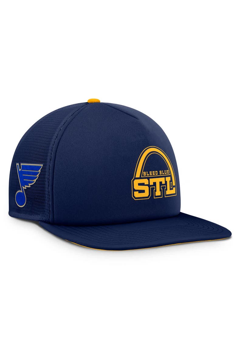 FANATICS Men's Fanatics  Navy St. Louis Blues Rink Hometown Snapback Hat, Alternate, color, Navy