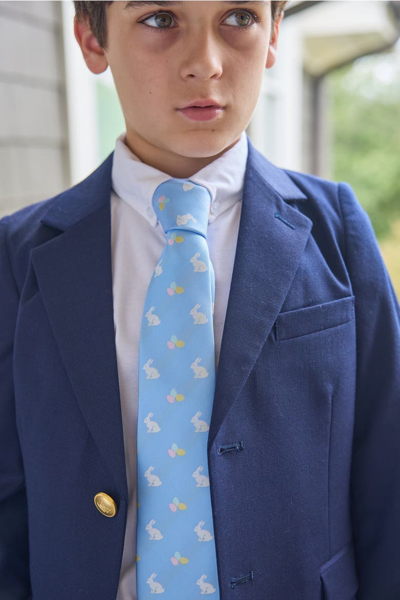 Kids' Neck Tie, Alternate, color, Bunny
