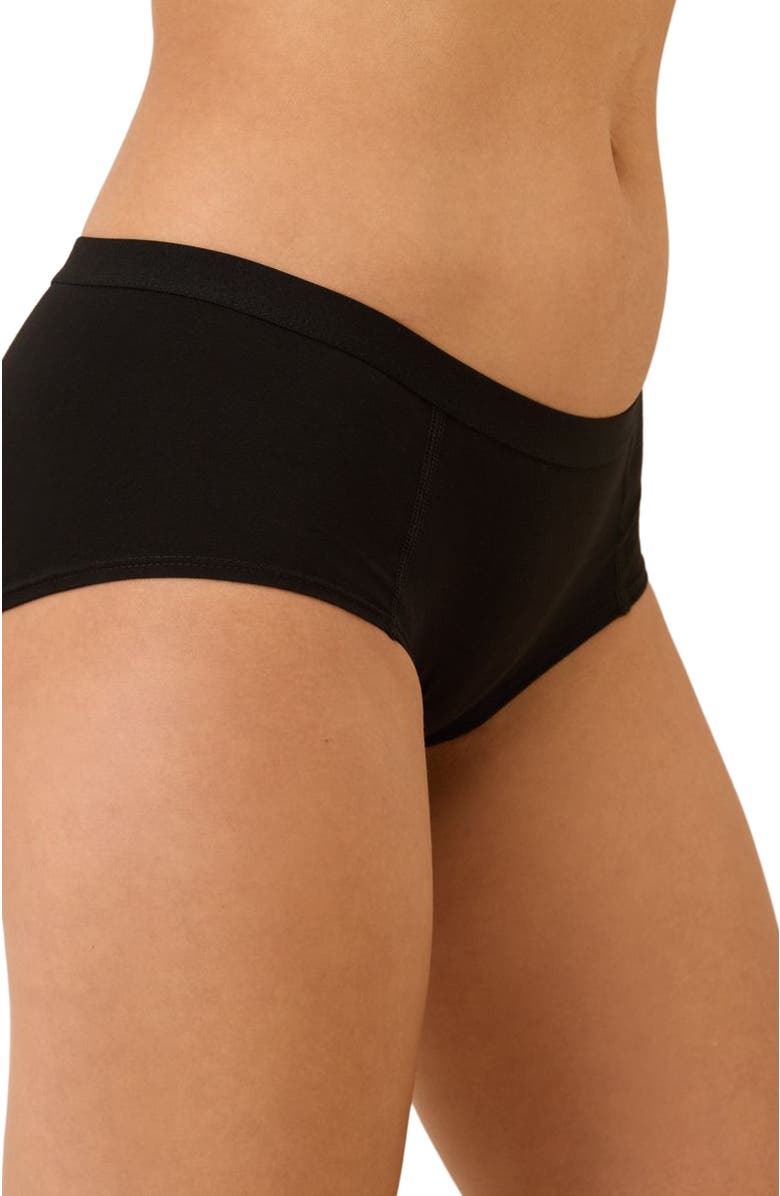 Pact Everyday Boy Short 5-Pack, Alternate, color, Black