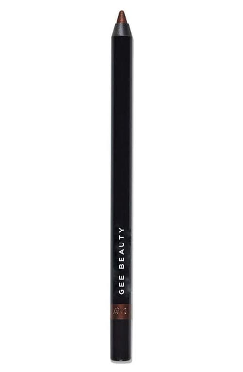 GEE BEAUTY Smooth Eye Define Pencil in Teddy Love 