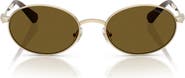 Swarovski 53mm Oval Sunglasses