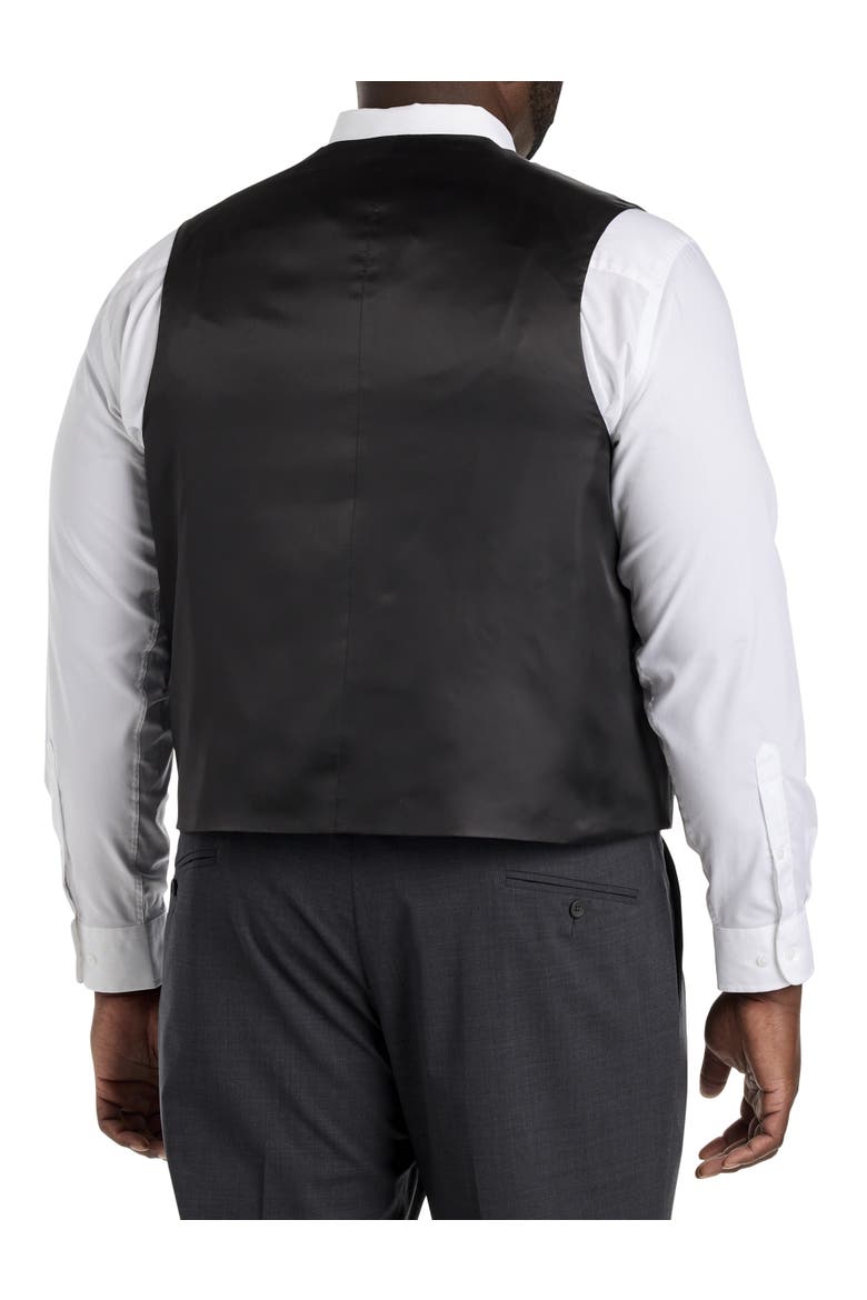 Big & Tall Perfect Fit Vest, Alternate, color, CHARCOAL