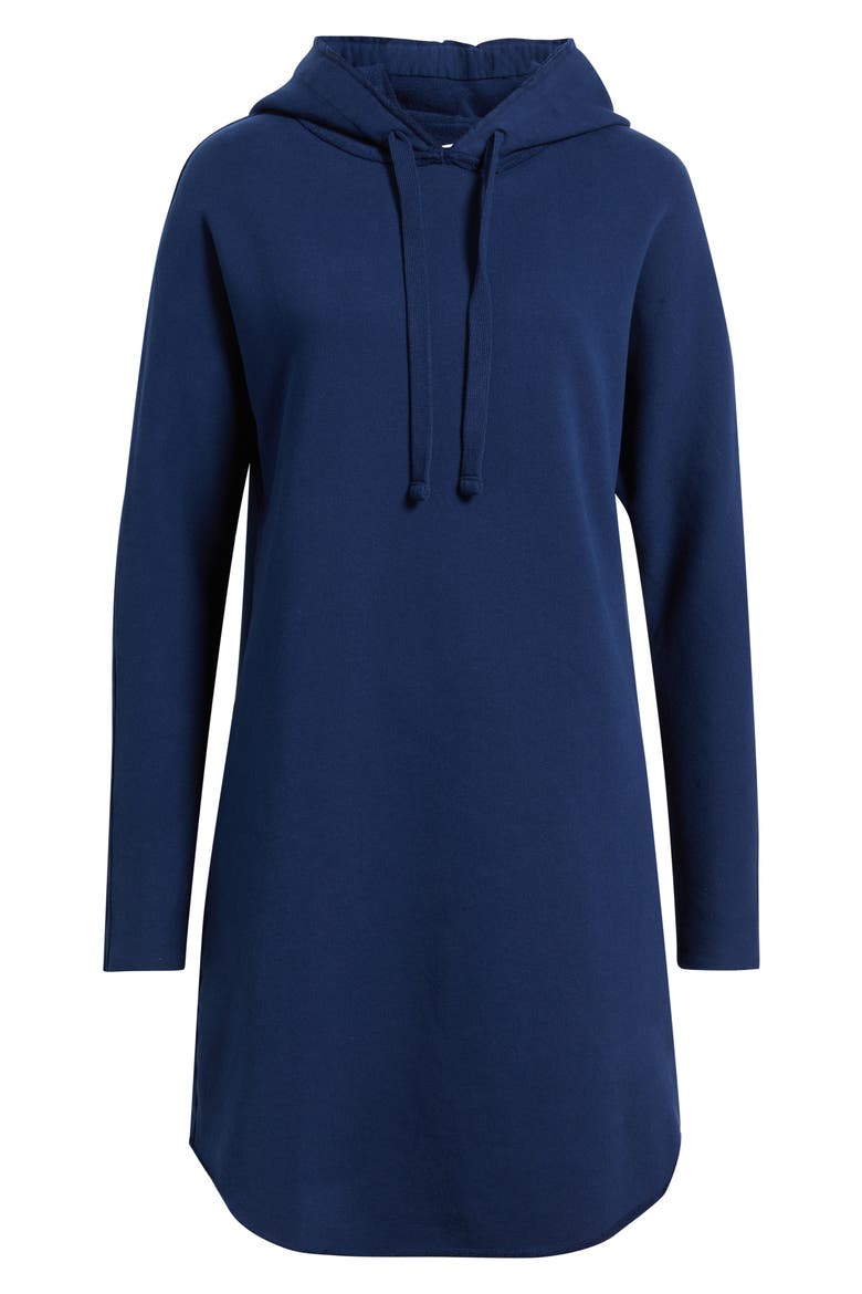 Mini James Hoodie Dress, Alternate, color, TIDE