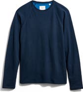 Billy Reid Long Sleeve Cotton & Modal Crewneck T-Shirt