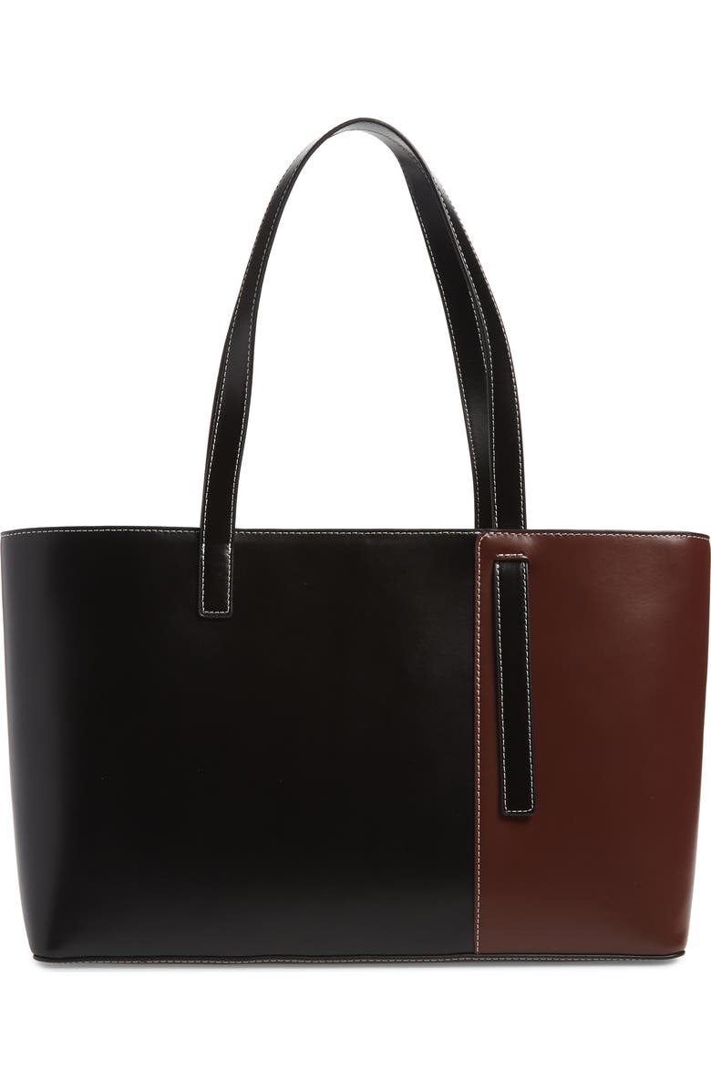STAUD Shoko Colorblock Tote, Alternate, color,