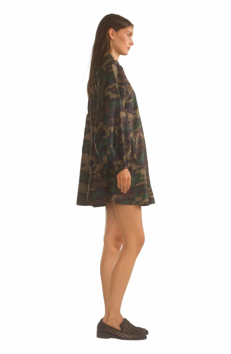 Cynthia Rowley Fuzzy Wool Trench Coat, Alternate, color, 