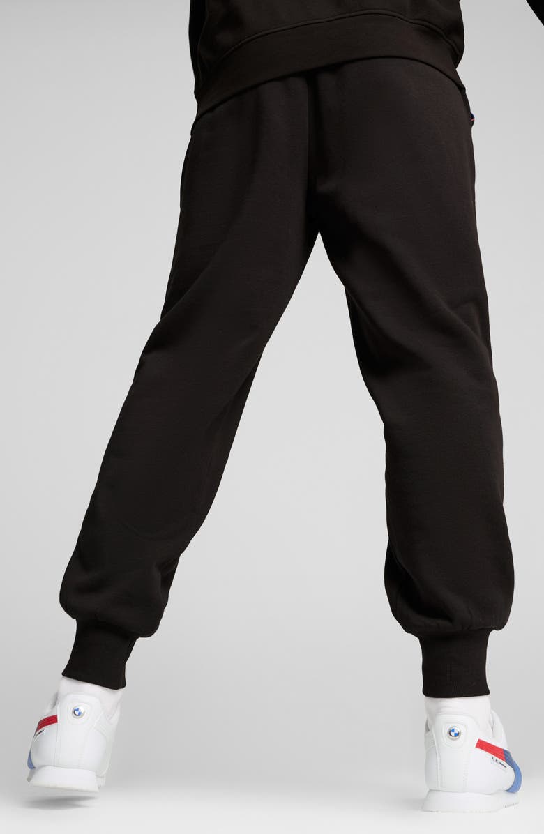PUMA x BMW M Motorsport Essentials Graphic Sweatpants, Alternate, color, Puma Black