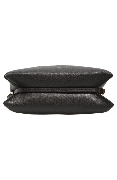 Wandler Penelope Slouch Leather Shoulder Bag In Black
