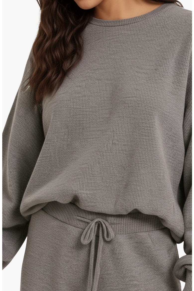 The Thea Set, Alternate, color, Heather Grey