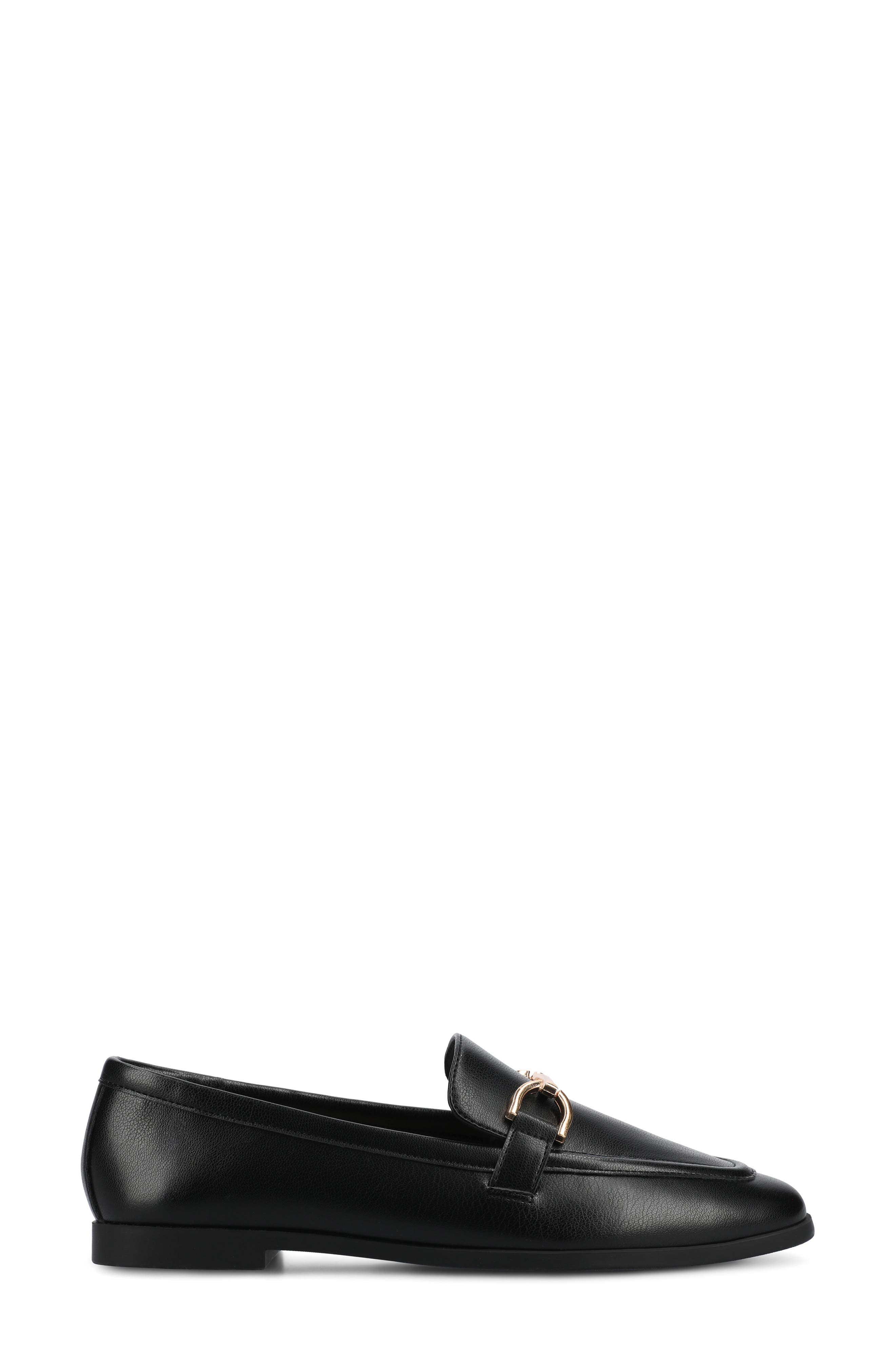 Journee Collection Mizza Bit Loafer, Alternate, color, Black