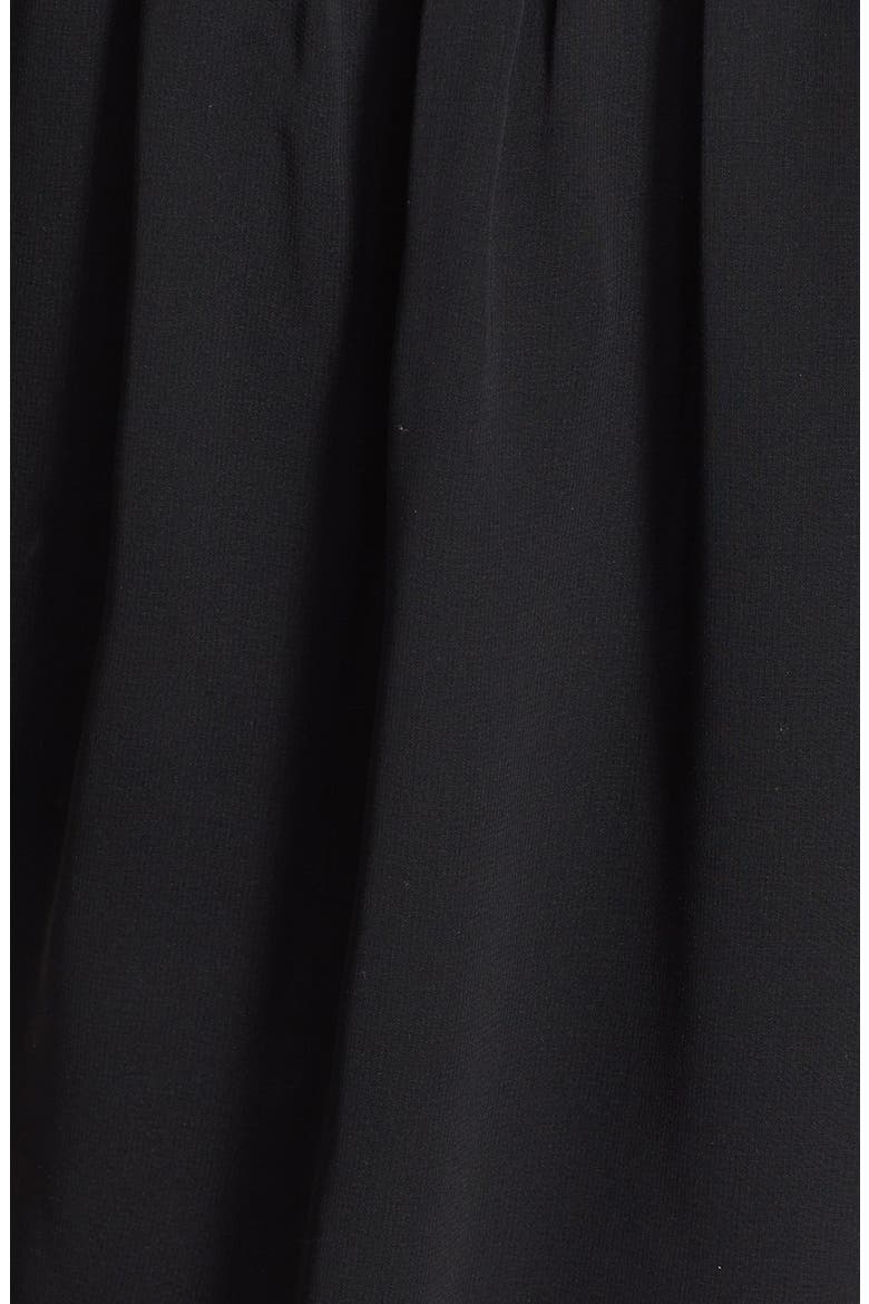 Cold Shoulder Top, Alternate, color, BLACK