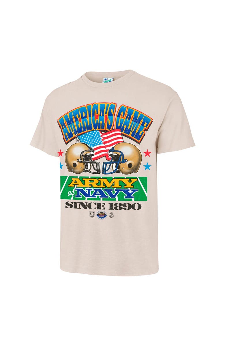 '47 Men's '47 Cream Army/Navy Game Retro T-Shirt, Alternate, color, 